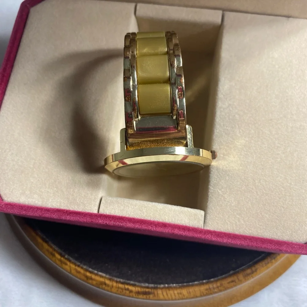 Gold and Yellow Wearable Bracelet